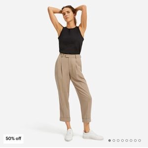 Everlane Pull-Together Pleat Pants